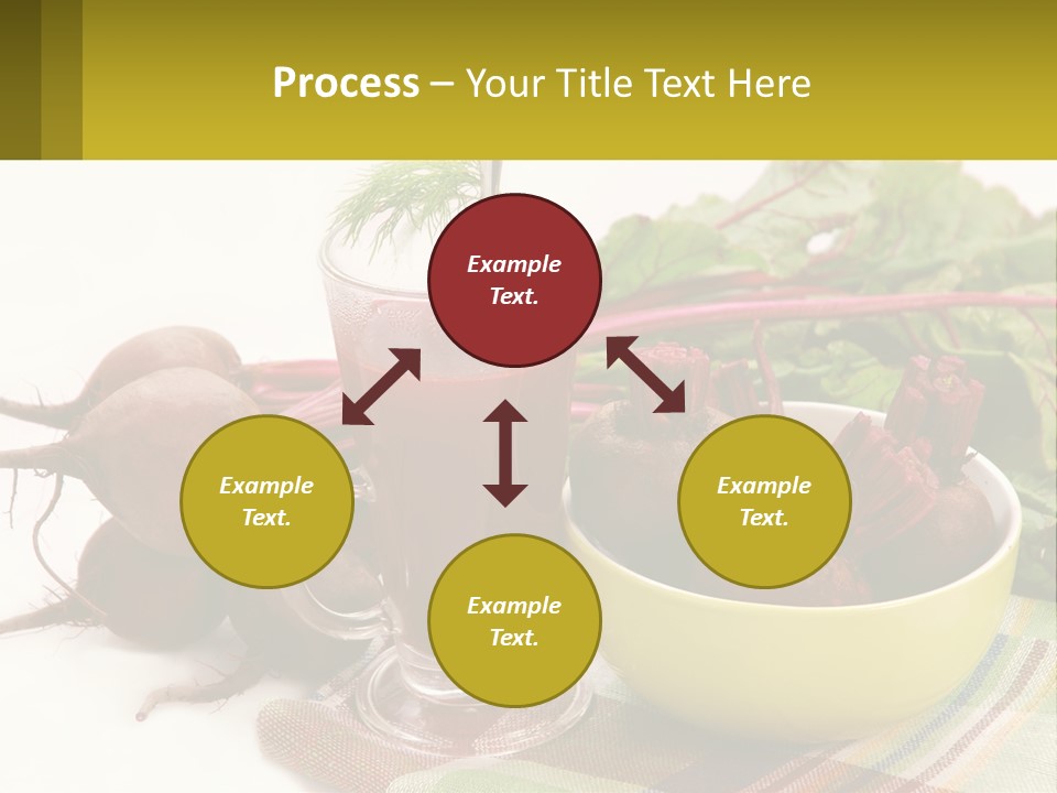 A Bowl Of Beets Next To A Glass Of Beet Juice PowerPoint Template