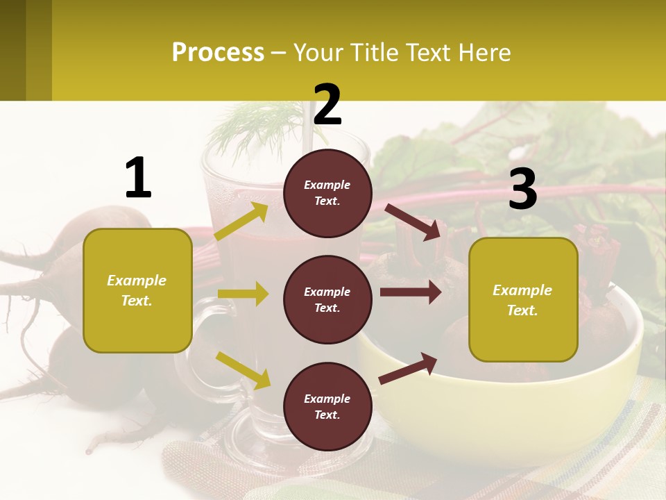 A Bowl Of Beets Next To A Glass Of Beet Juice PowerPoint Template