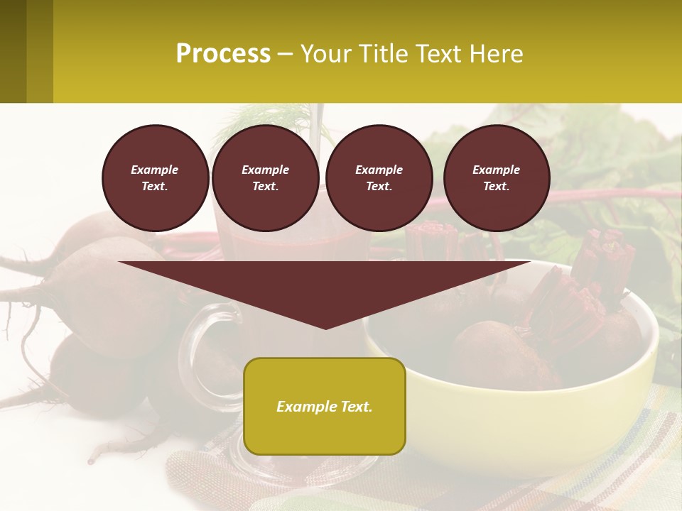 A Bowl Of Beets Next To A Glass Of Beet Juice PowerPoint Template