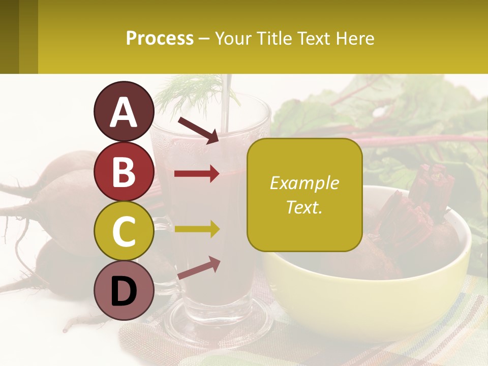 A Bowl Of Beets Next To A Glass Of Beet Juice PowerPoint Template