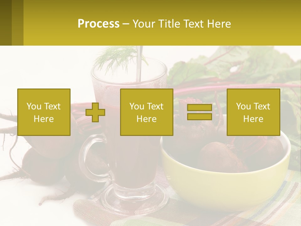 A Bowl Of Beets Next To A Glass Of Beet Juice PowerPoint Template