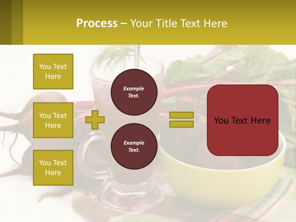 A Bowl Of Beets Next To A Glass Of Beet Juice PowerPoint Template
