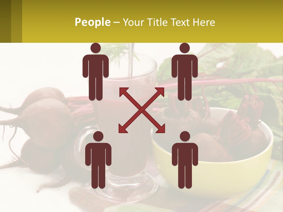 A Bowl Of Beets Next To A Glass Of Beet Juice PowerPoint Template