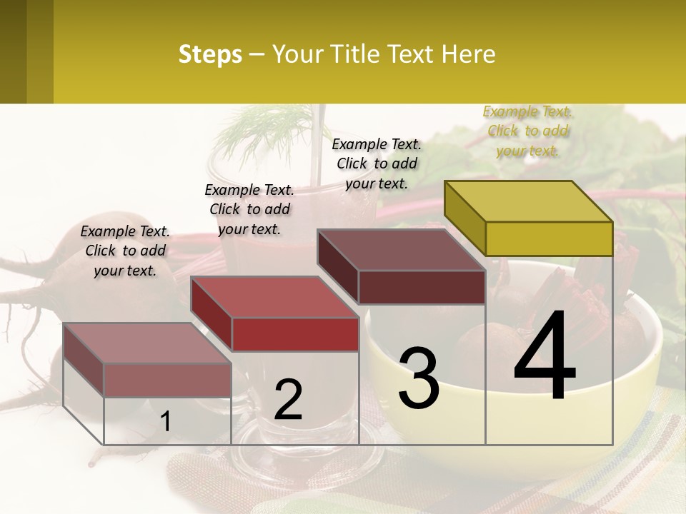 A Bowl Of Beets Next To A Glass Of Beet Juice PowerPoint Template