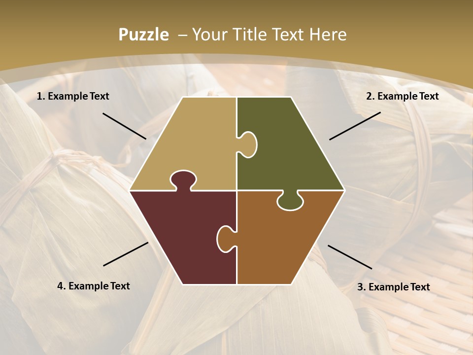 A Bamboo Basket Filled With Dumplings On Top Of A Table PowerPoint Template