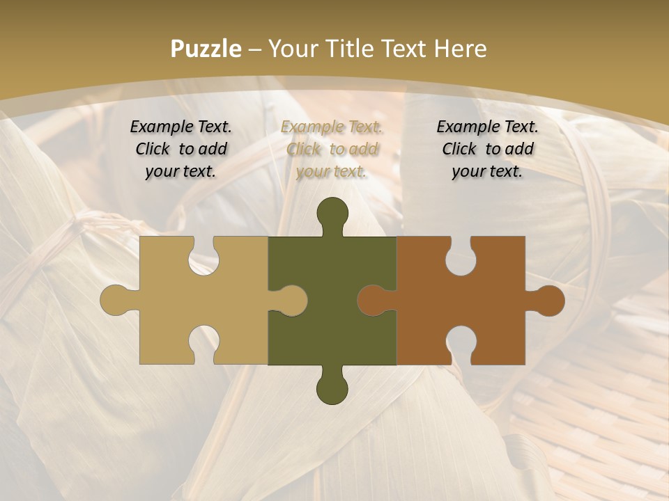 A Bamboo Basket Filled With Dumplings On Top Of A Table PowerPoint Template