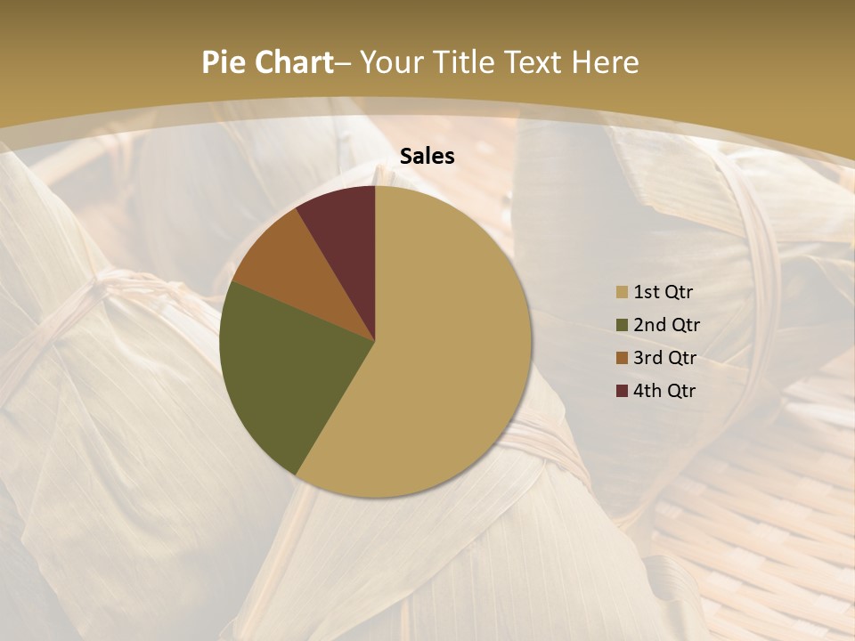 A Bamboo Basket Filled With Dumplings On Top Of A Table PowerPoint Template