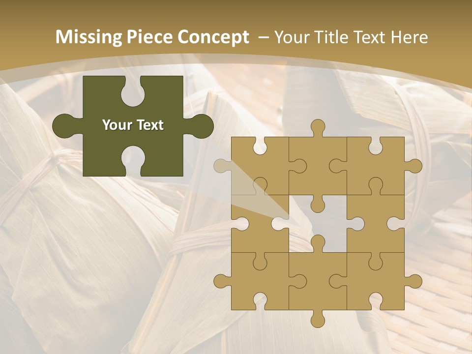 A Bamboo Basket Filled With Dumplings On Top Of A Table PowerPoint Template