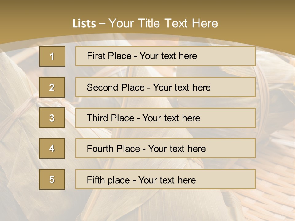 A Bamboo Basket Filled With Dumplings On Top Of A Table PowerPoint Template