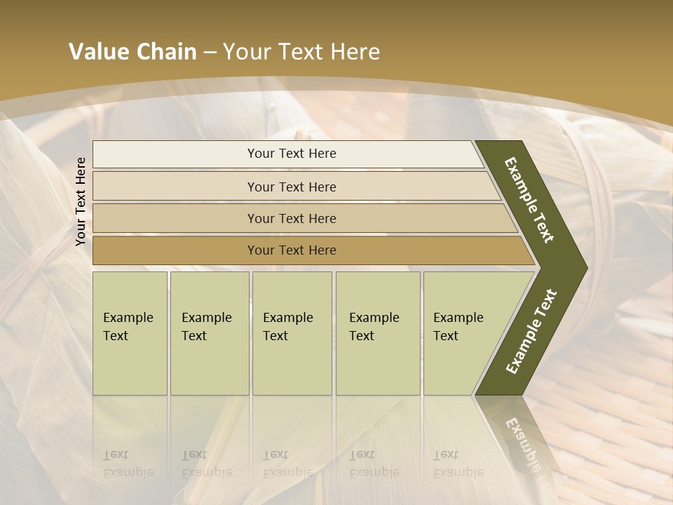 A Bamboo Basket Filled With Dumplings On Top Of A Table PowerPoint Template