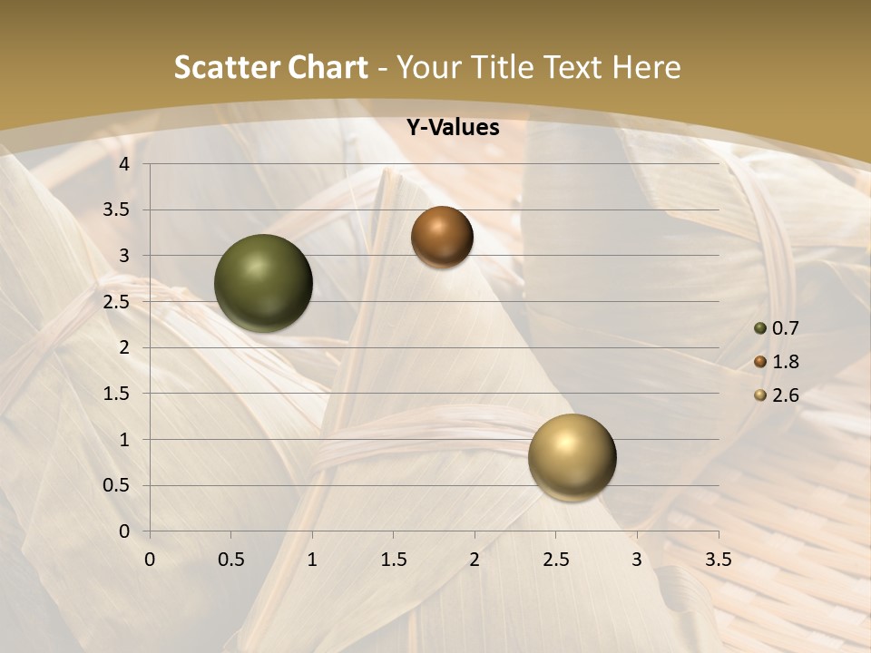 A Bamboo Basket Filled With Dumplings On Top Of A Table PowerPoint Template
