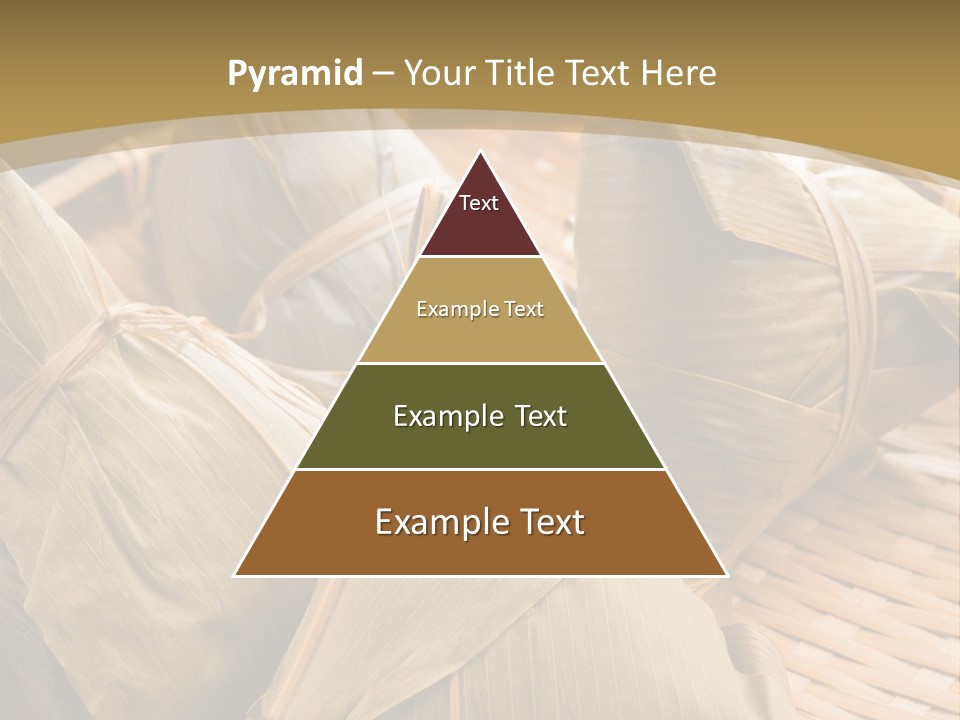 A Bamboo Basket Filled With Dumplings On Top Of A Table PowerPoint Template