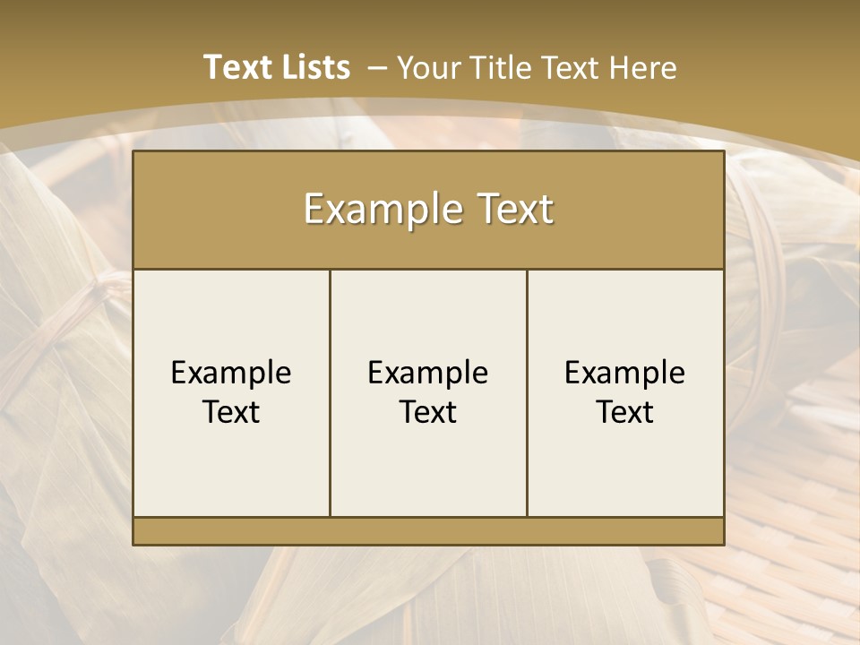 A Bamboo Basket Filled With Dumplings On Top Of A Table PowerPoint Template