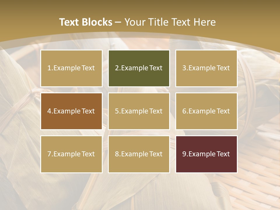 A Bamboo Basket Filled With Dumplings On Top Of A Table PowerPoint Template