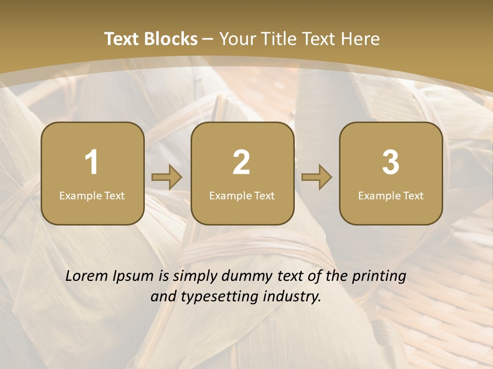 A Bamboo Basket Filled With Dumplings On Top Of A Table PowerPoint Template