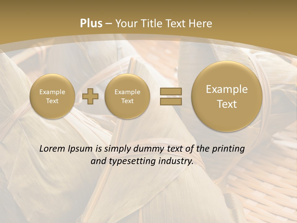 A Bamboo Basket Filled With Dumplings On Top Of A Table PowerPoint Template