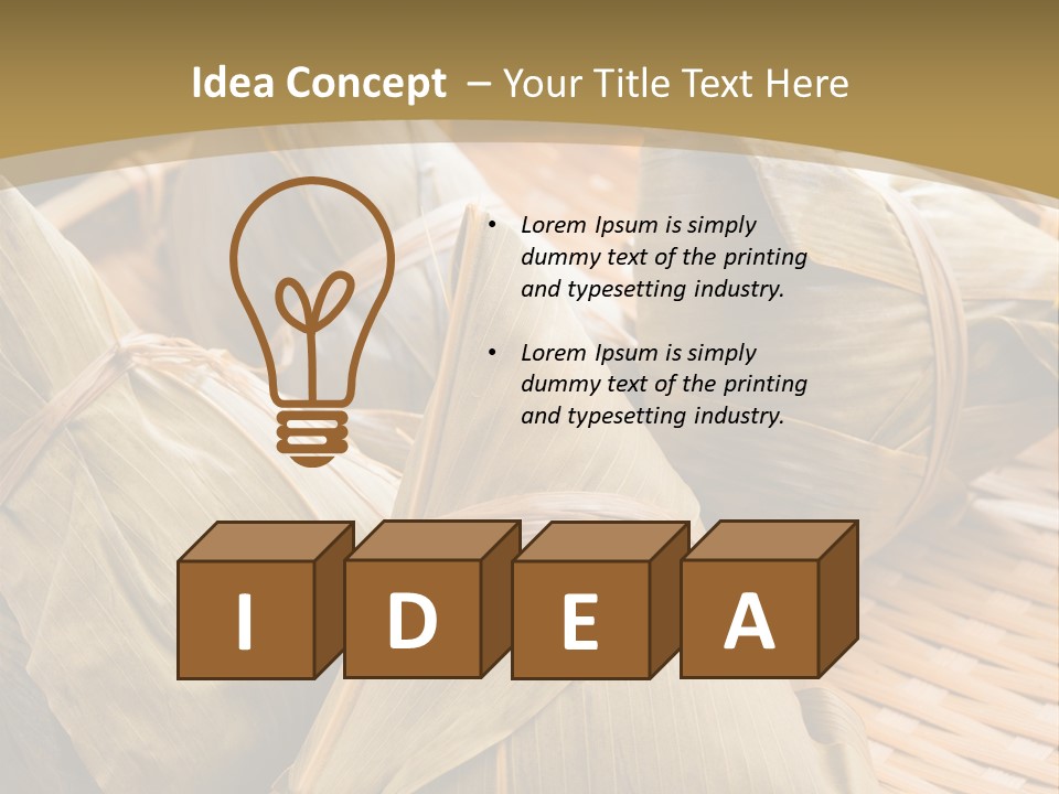 A Bamboo Basket Filled With Dumplings On Top Of A Table PowerPoint Template