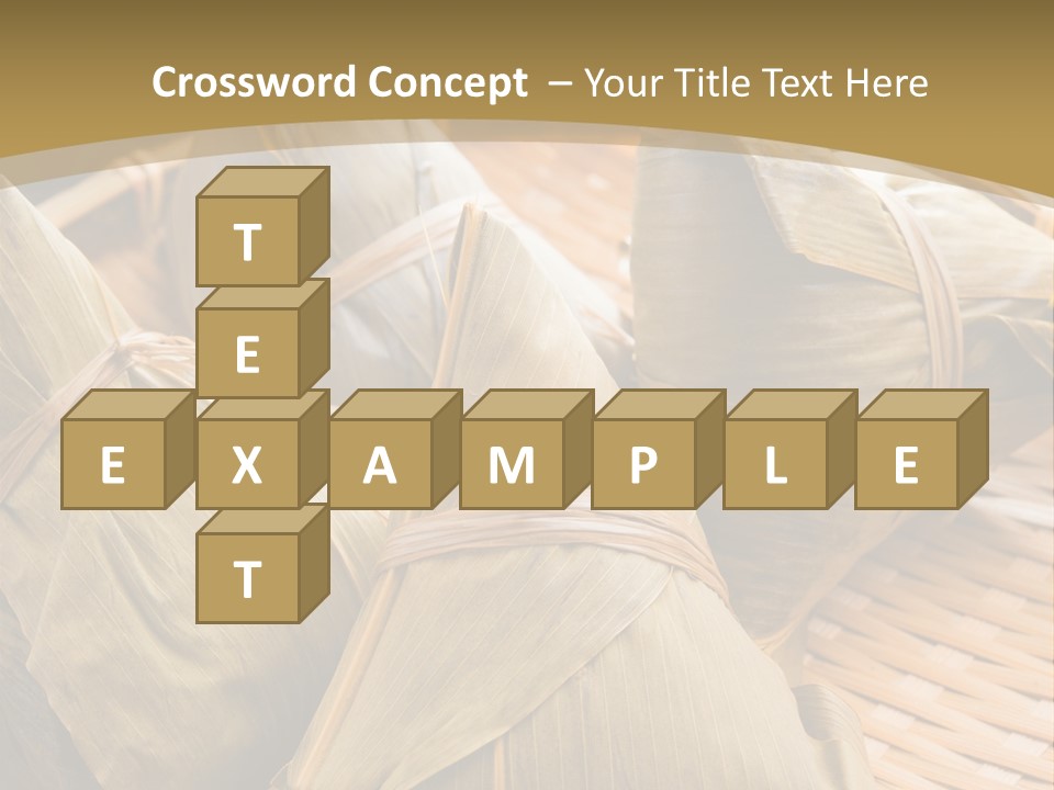 A Bamboo Basket Filled With Dumplings On Top Of A Table PowerPoint Template