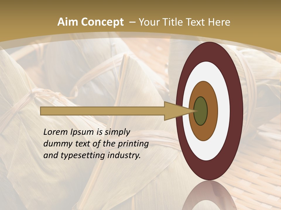 A Bamboo Basket Filled With Dumplings On Top Of A Table PowerPoint Template