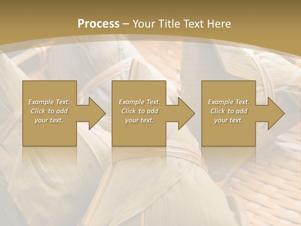 A Bamboo Basket Filled With Dumplings On Top Of A Table PowerPoint Template