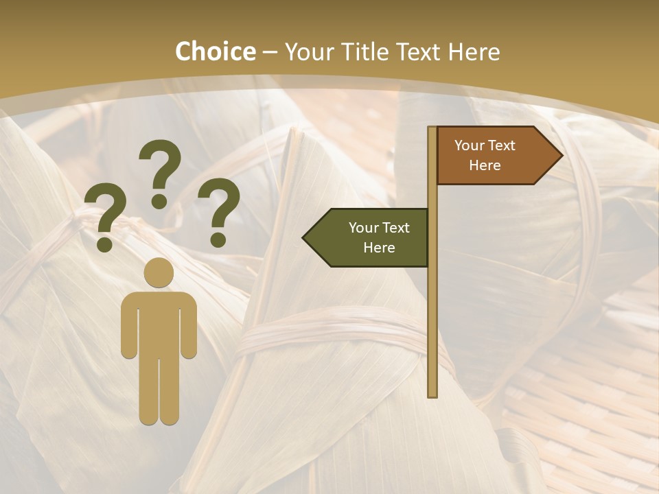 A Bamboo Basket Filled With Dumplings On Top Of A Table PowerPoint Template