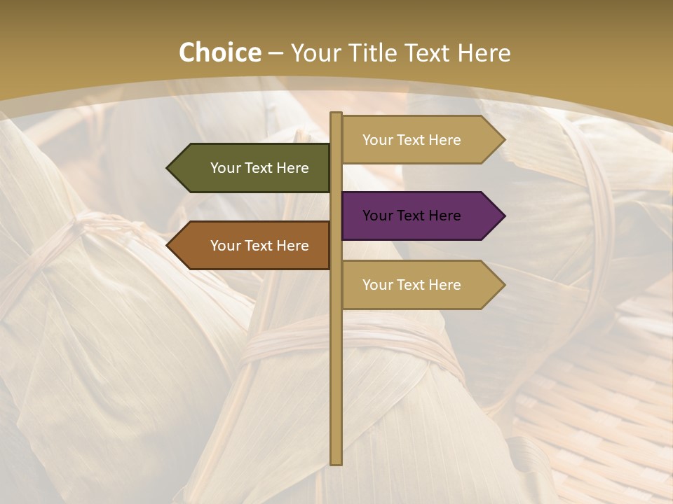 A Bamboo Basket Filled With Dumplings On Top Of A Table PowerPoint Template