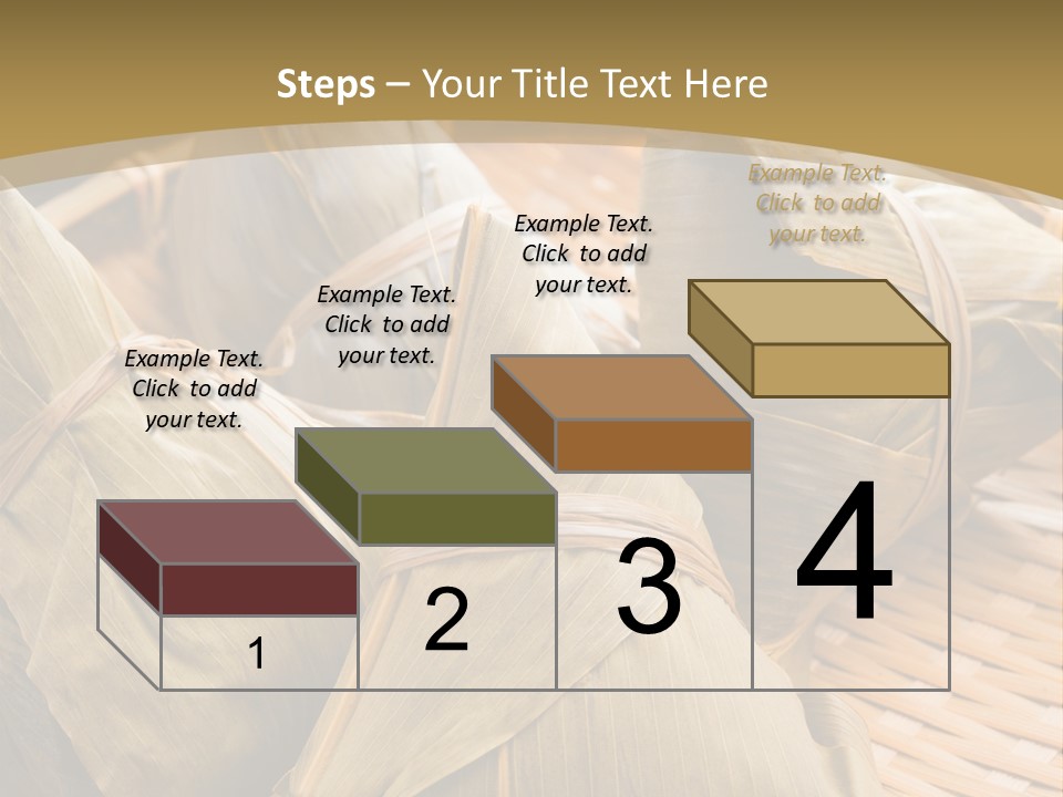 A Bamboo Basket Filled With Dumplings On Top Of A Table PowerPoint Template