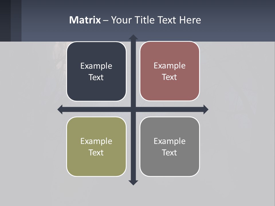 A Full Moon In The Night Sky Over Trees PowerPoint Template