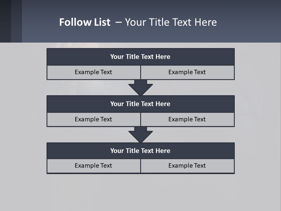 A Full Moon In The Night Sky Over Trees PowerPoint Template