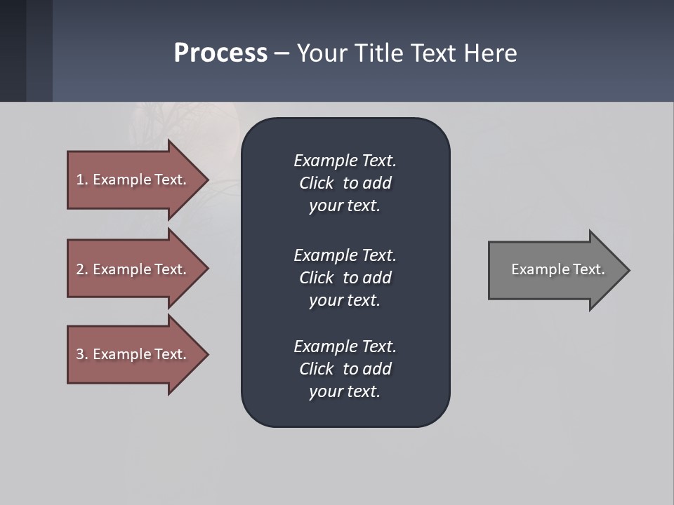 A Full Moon In The Night Sky Over Trees PowerPoint Template