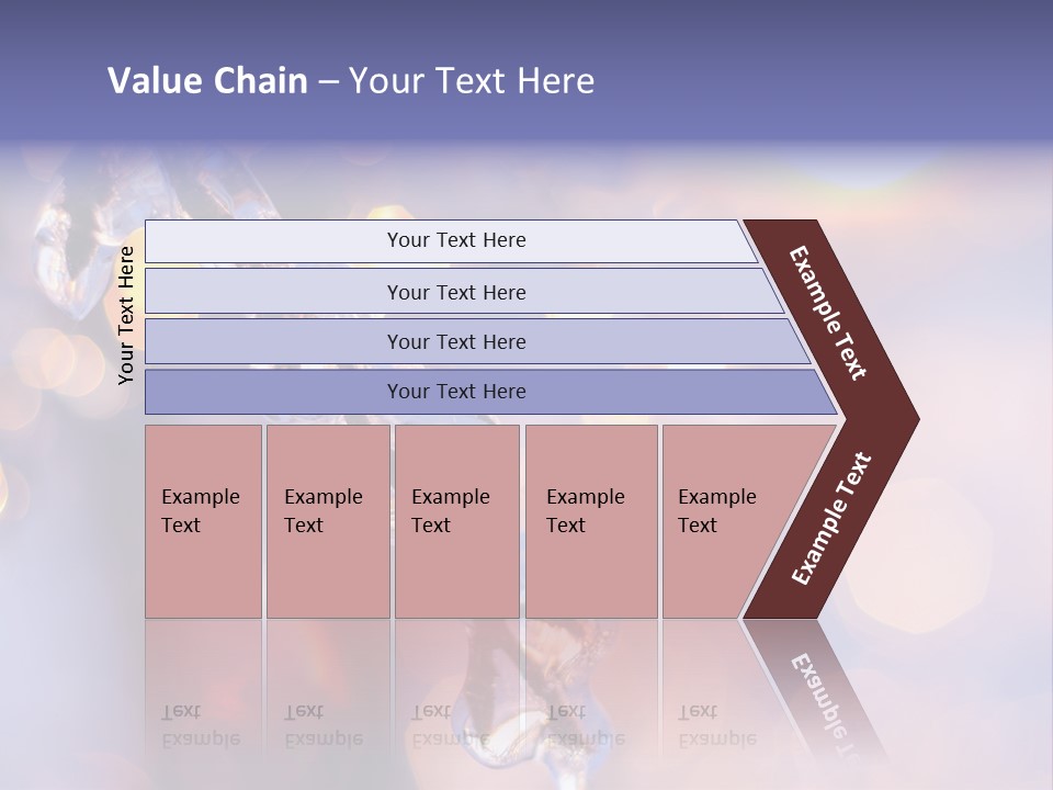 A Branch With Ice On It Is Shown In This Powerpoint Presentation PowerPoint Template