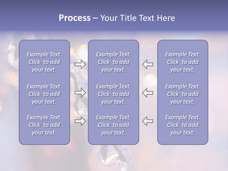 A Branch With Ice On It Is Shown In This Powerpoint Presentation PowerPoint Template
