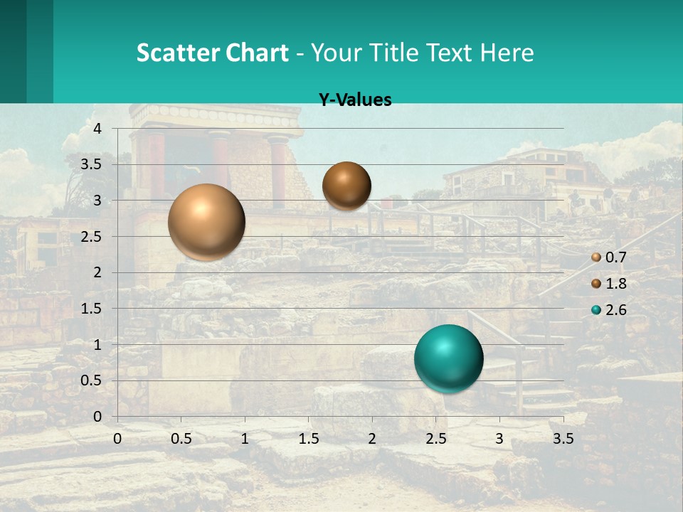 A Picture Of A Building With Stairs In The Middle Of It PowerPoint Template