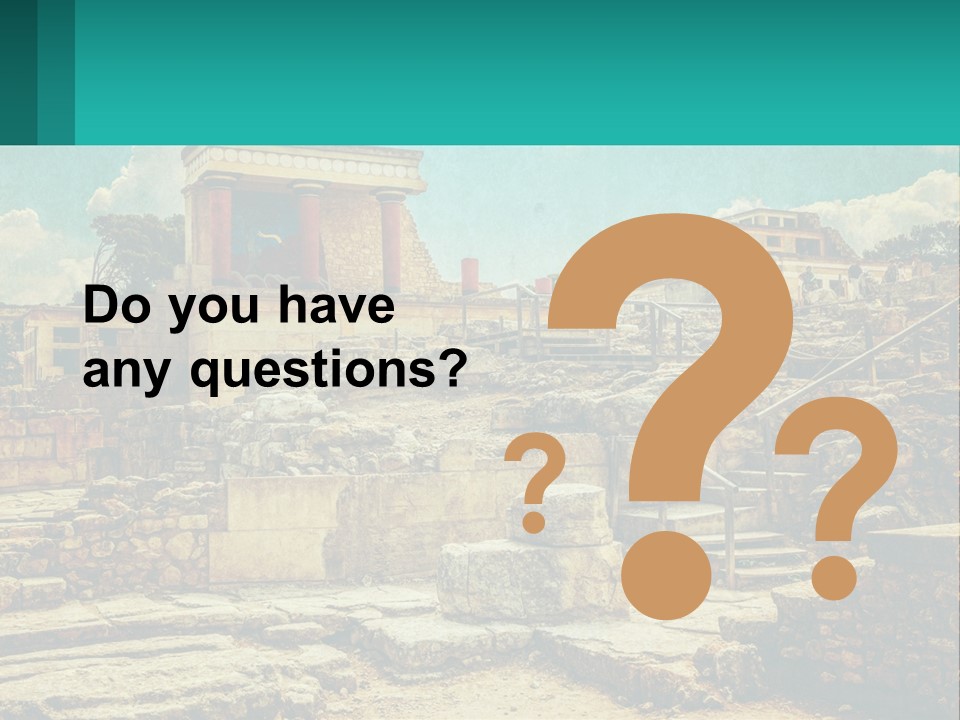 A Picture Of A Building With Stairs In The Middle Of It PowerPoint Template