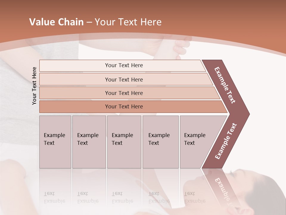 A Woman Getting A Massage From A Woman In A White Dress PowerPoint Template