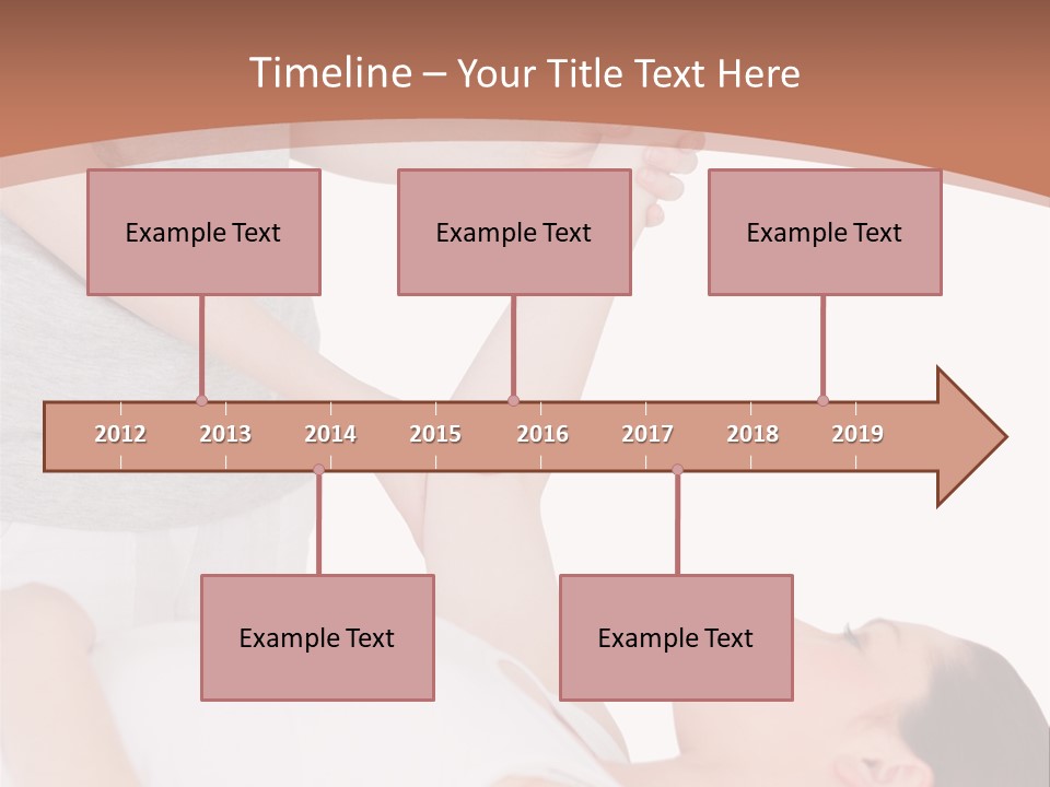 A Woman Getting A Massage From A Woman In A White Dress PowerPoint Template