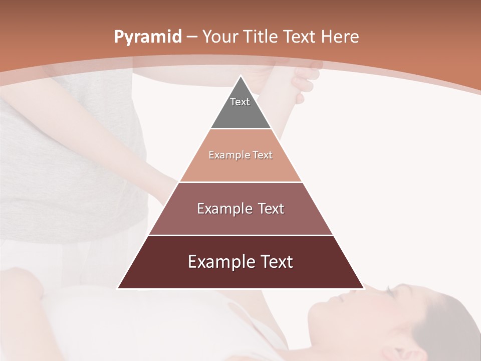 A Woman Getting A Massage From A Woman In A White Dress PowerPoint Template