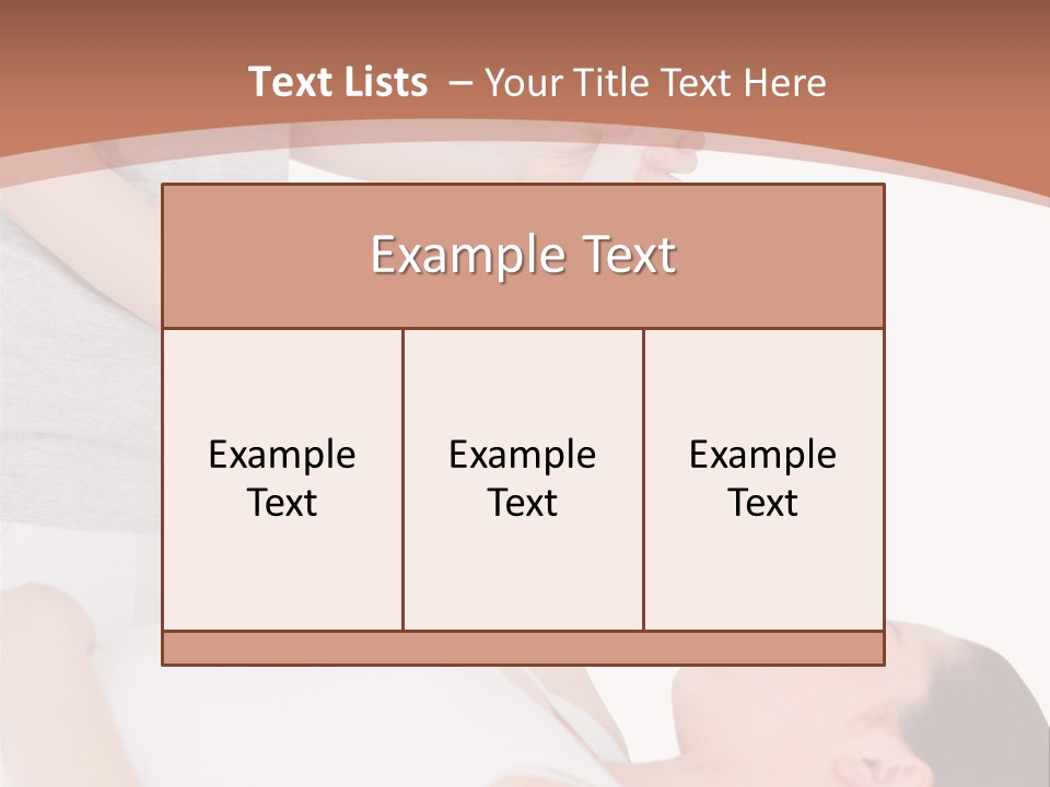 A Woman Getting A Massage From A Woman In A White Dress PowerPoint Template