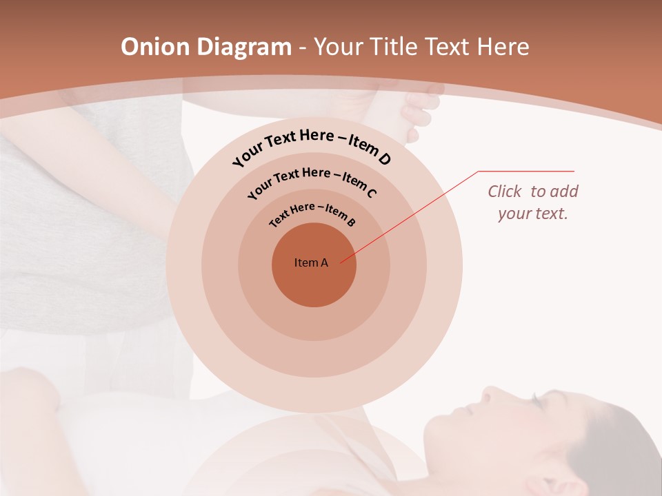 A Woman Getting A Massage From A Woman In A White Dress PowerPoint Template
