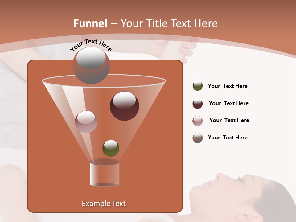 A Woman Getting A Massage From A Woman In A White Dress PowerPoint Template