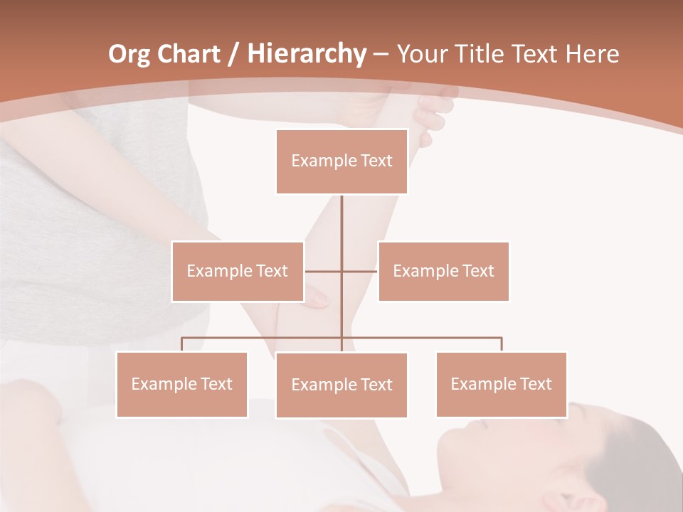 A Woman Getting A Massage From A Woman In A White Dress PowerPoint Template