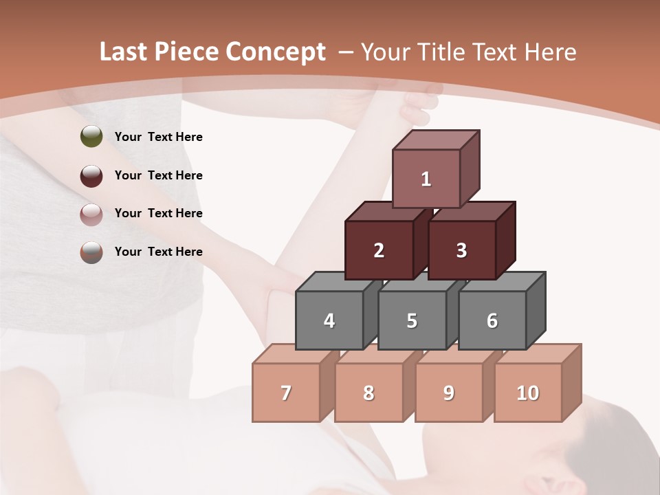 A Woman Getting A Massage From A Woman In A White Dress PowerPoint Template