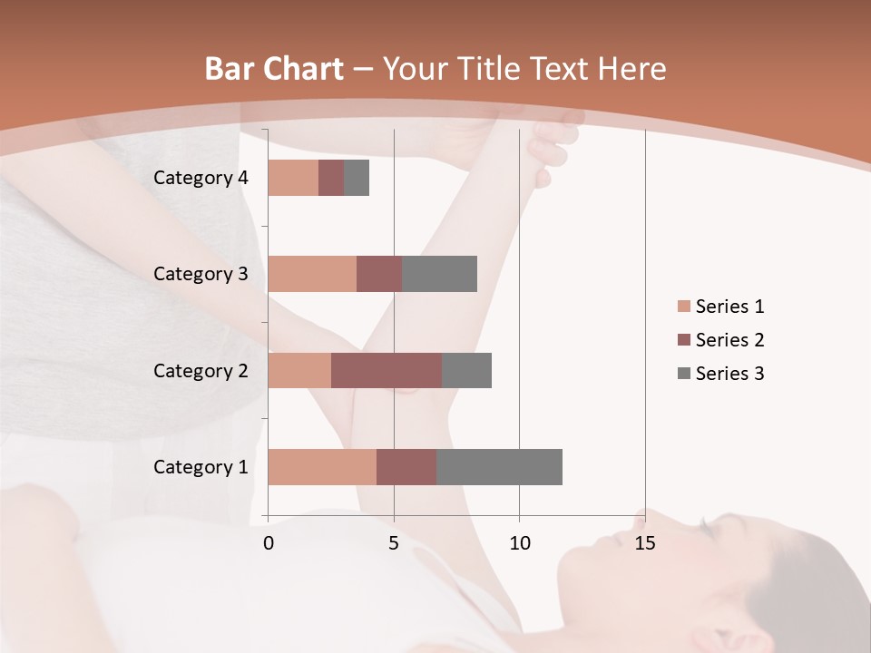 A Woman Getting A Massage From A Woman In A White Dress PowerPoint Template