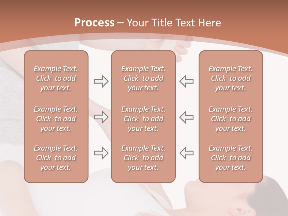 A Woman Getting A Massage From A Woman In A White Dress PowerPoint Template