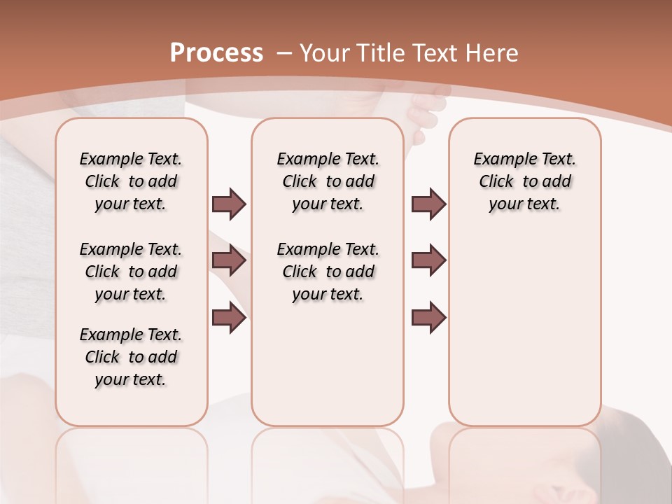 A Woman Getting A Massage From A Woman In A White Dress PowerPoint Template