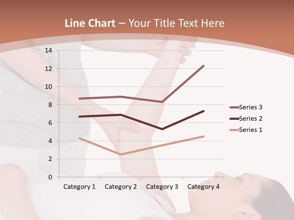 A Woman Getting A Massage From A Woman In A White Dress PowerPoint Template