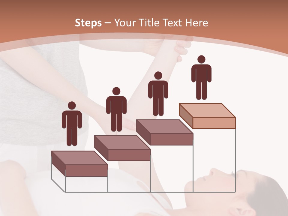 A Woman Getting A Massage From A Woman In A White Dress PowerPoint Template