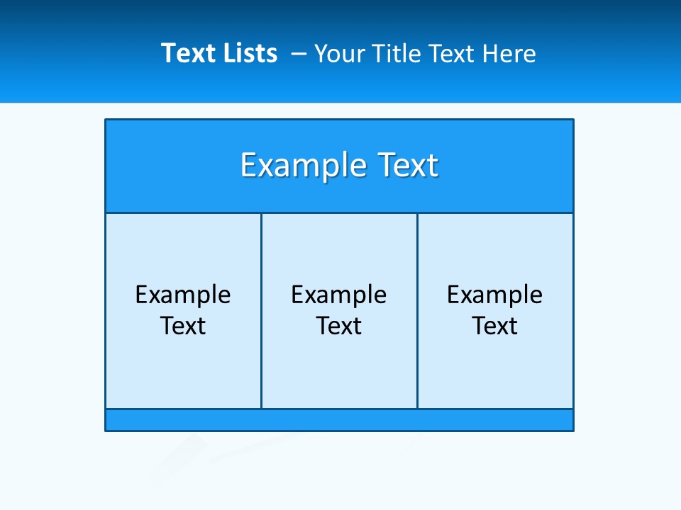 A Powerpoint Presentation With A Blue Arrow PowerPoint Template