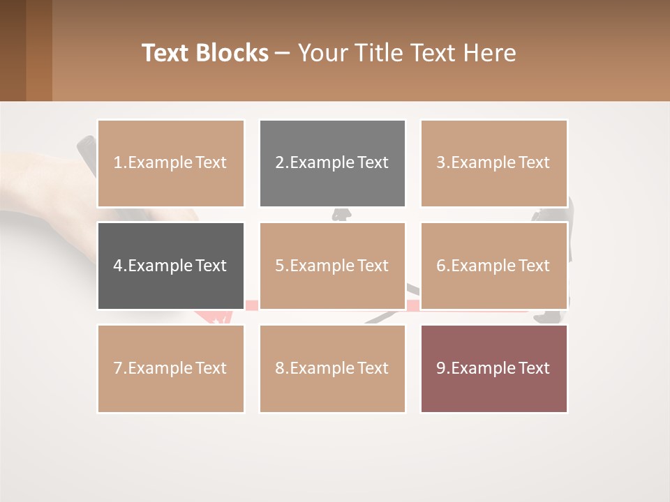 A Person Drawing A Red Arrow On A Piece Of Paper PowerPoint Template