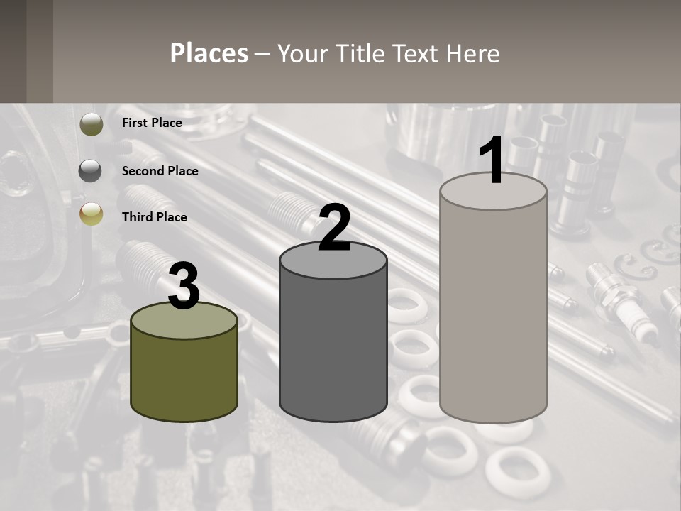A Group Of Tools Sitting On Top Of A Table PowerPoint Template